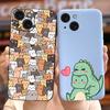 For Apple iPhone 15 Case Stylish Moon Spaceman Cartoon Cover Soft Silicone Phone Case For iPhone 15 Pro Max iPhone15 Plus Bumper