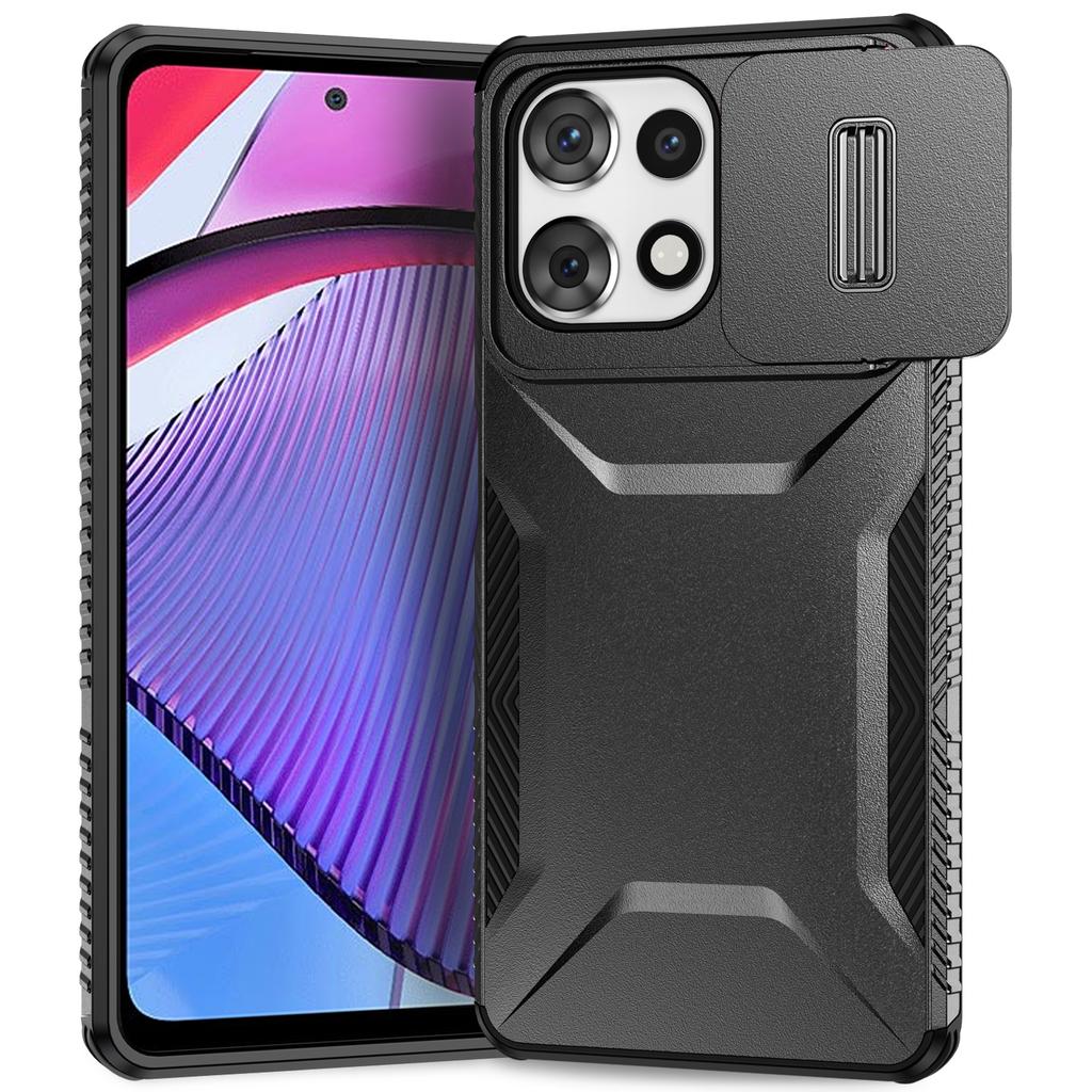 For Motorola Moto G Power (2025)/G Play (2025) 5G Case Camshield TPU+PC Phone Cover Non-Slip Side Edge