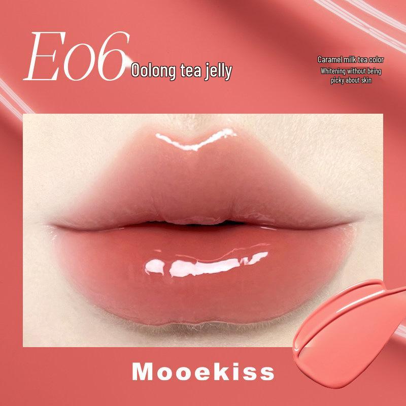 Mooekiss Muke Shi Nude Плампинг-блеск - Водянистый Зеркальный тинт-эссенция для губ