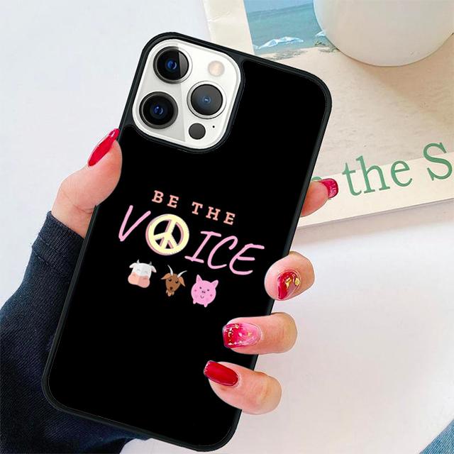 

VEGAN FOOD QUOTES ANIMAL LOVE VEGGIE Phone Case Cover for iPhone 17 Air 16 15 14 13 11 12 Pro Max Plus Coque iPhone 13