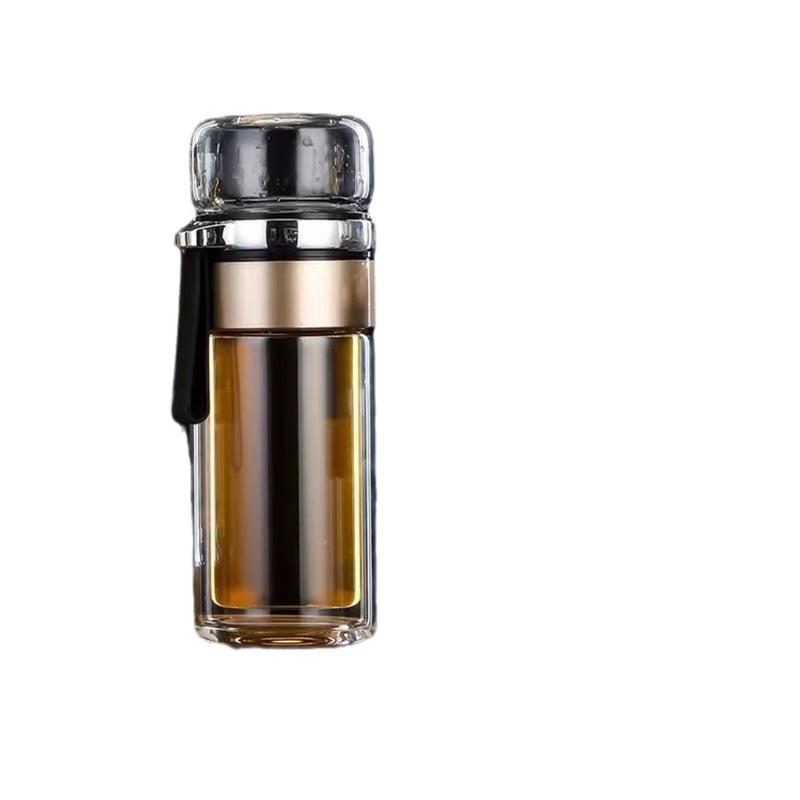 Shangkai Double-Layer Tea Infuser Glass Cup