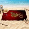 Liverpool Football Club Beach Towel High Absorbency Quickdry Comfortable Lightweight Suitable For Swimming Gym Camping Yoga Vacation