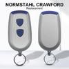 2 pièces Normstahl / Crawford EA433 2KS Télécommande de Porte de Garage Code Tournant 433.92MHz RCU 433 2K Émetteur Porte Porte-clés