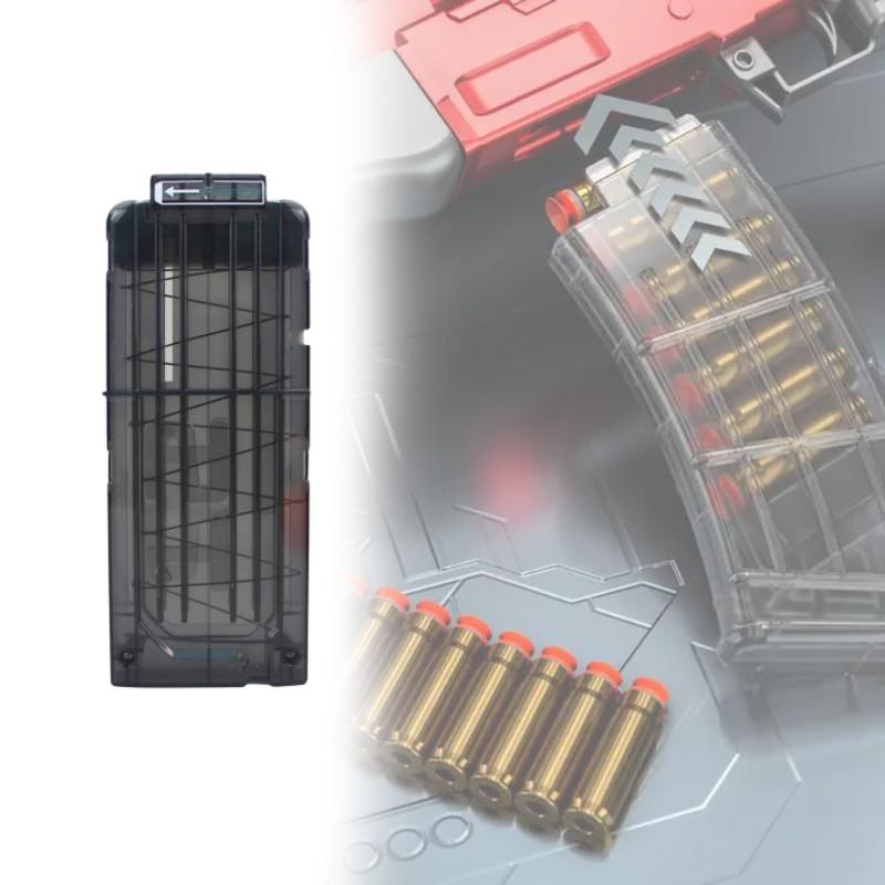 Bullet Magazine Soft Soft Gun 12 Rounds Compatible Heat Fire Toy Gun Adults Kids