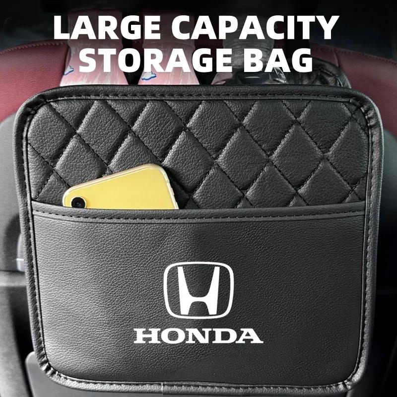 Car Back Seat Storage Bag Organizer Hanging Bag For Honda Civci FIT CRV Accord Jazz HRV Dio Stepwgn Prelude Auto Accessories KU9