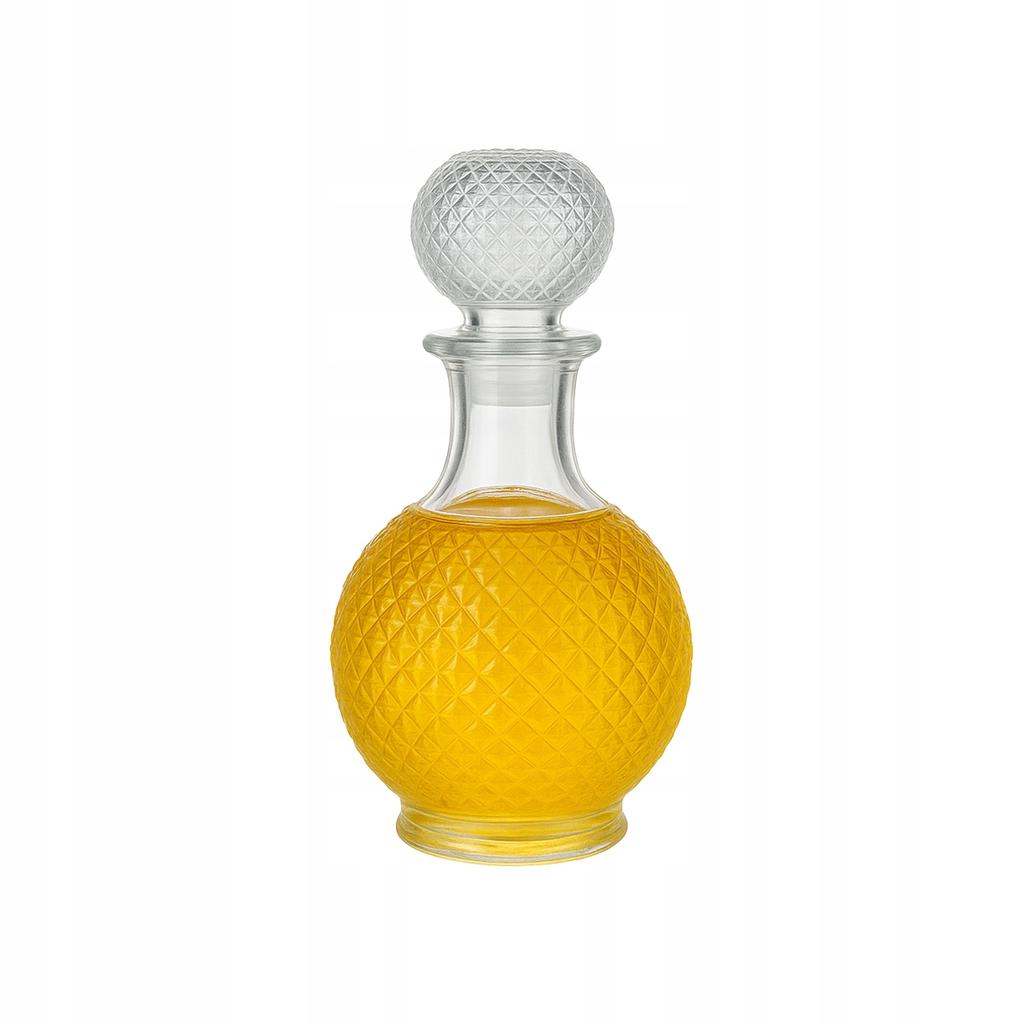 5x LUNA Glass Carafe 500 Ml for Liqueurs Alcohol Gift Glass Bottles