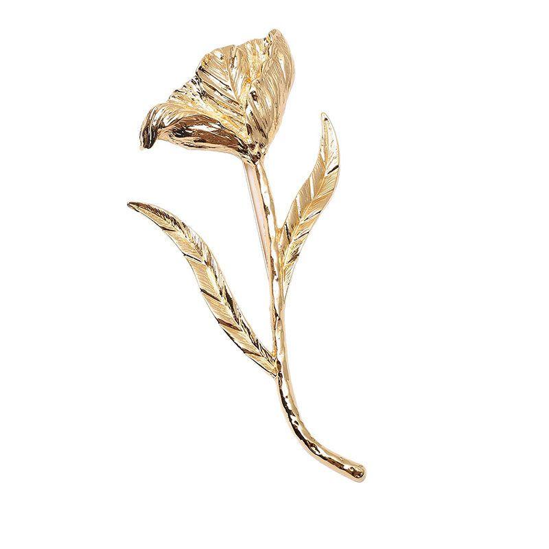 European and American Retro Jewelry, Palace-Style Corsage Brooch, Heavy-Duty, Oversized, Exaggerated, Three-Dimensional Rose Flower Pin Jewelry