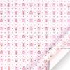 4 Designs 50 X 70cm Kraft Paper Pink Star Wrapping Paper Sheet Kraft for Kids Gifts Wrapping Paper Sheets