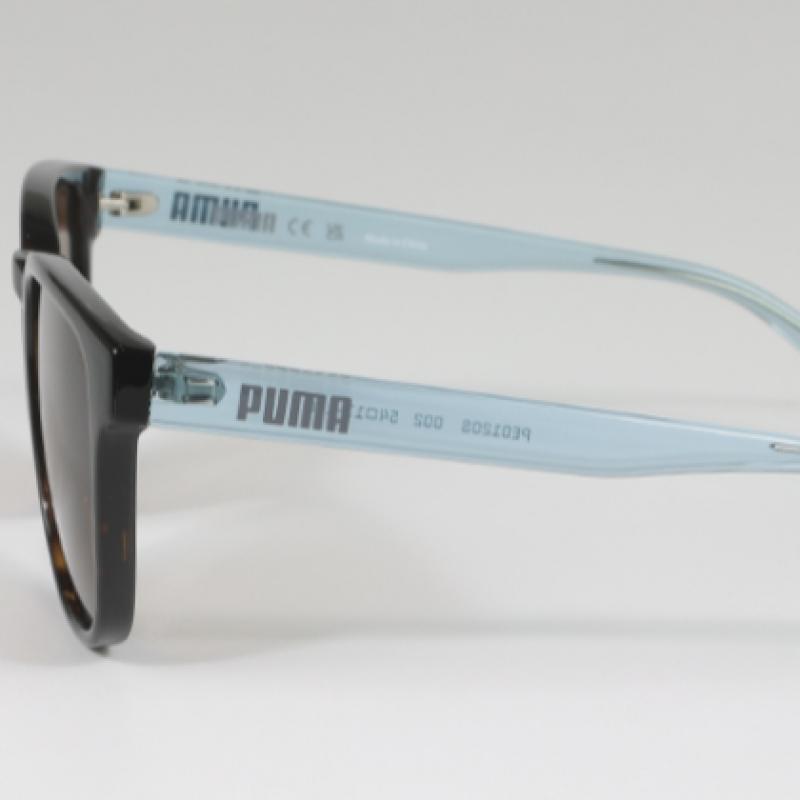 Puma Galleria Puma Sunglasses Pe0120s 002 Square Acetate Men woMen