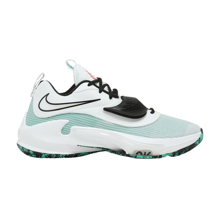 Nike Zoom Freak 3 N.I.K.E. Men Sneakers Teal White Clear-Emerald DA0694-101
