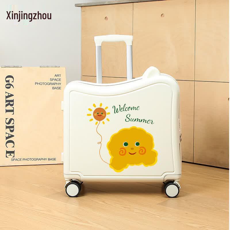 Kids Multi-functional Ride-On Cartoon Suitcase
