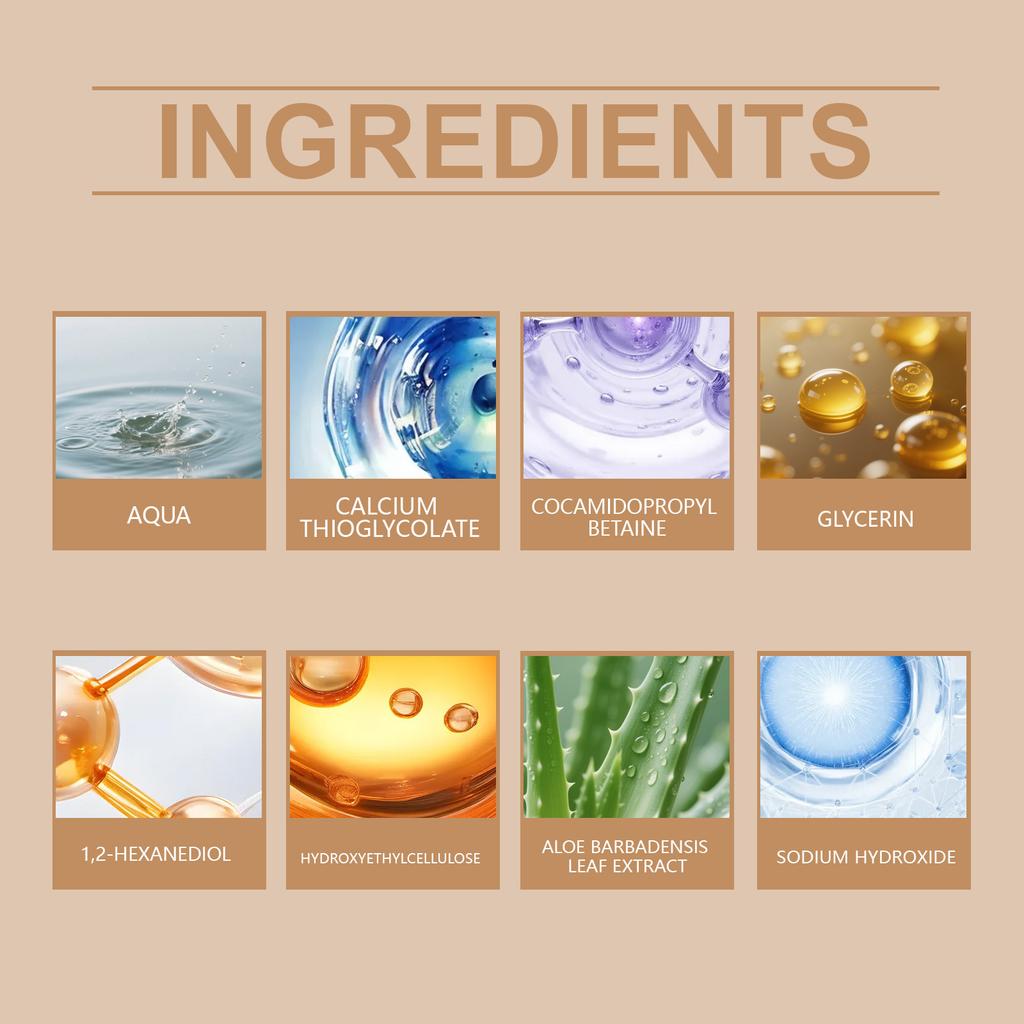 Tragbares und erfrischendes Körperhaarentfernungsspray für die Sommerhautpflege, hinterlässt keine Rückstände, mit milden Inhaltsstoffen, die die Haut nicht reizen, 100 ml