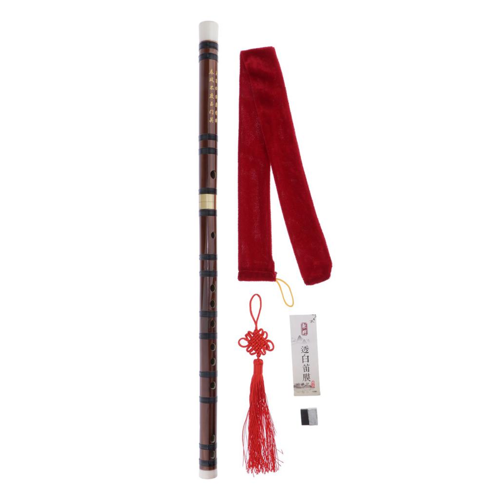 2-teilige professionelle mboo Flöte Dizi Musikinstrument C//F/Tonart