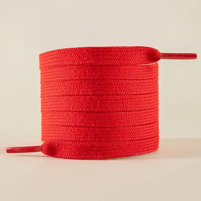 New No Elasticity Shoestring for Men Women Flat Cotton Shoelaces for Sneakers AF1 AJ1 Shoelace High-top Canvas Casual Shoe Laces