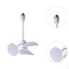 Ceiling Fan No Light E27 Base Versatile 3 Blade Small Creative Socket Screw in