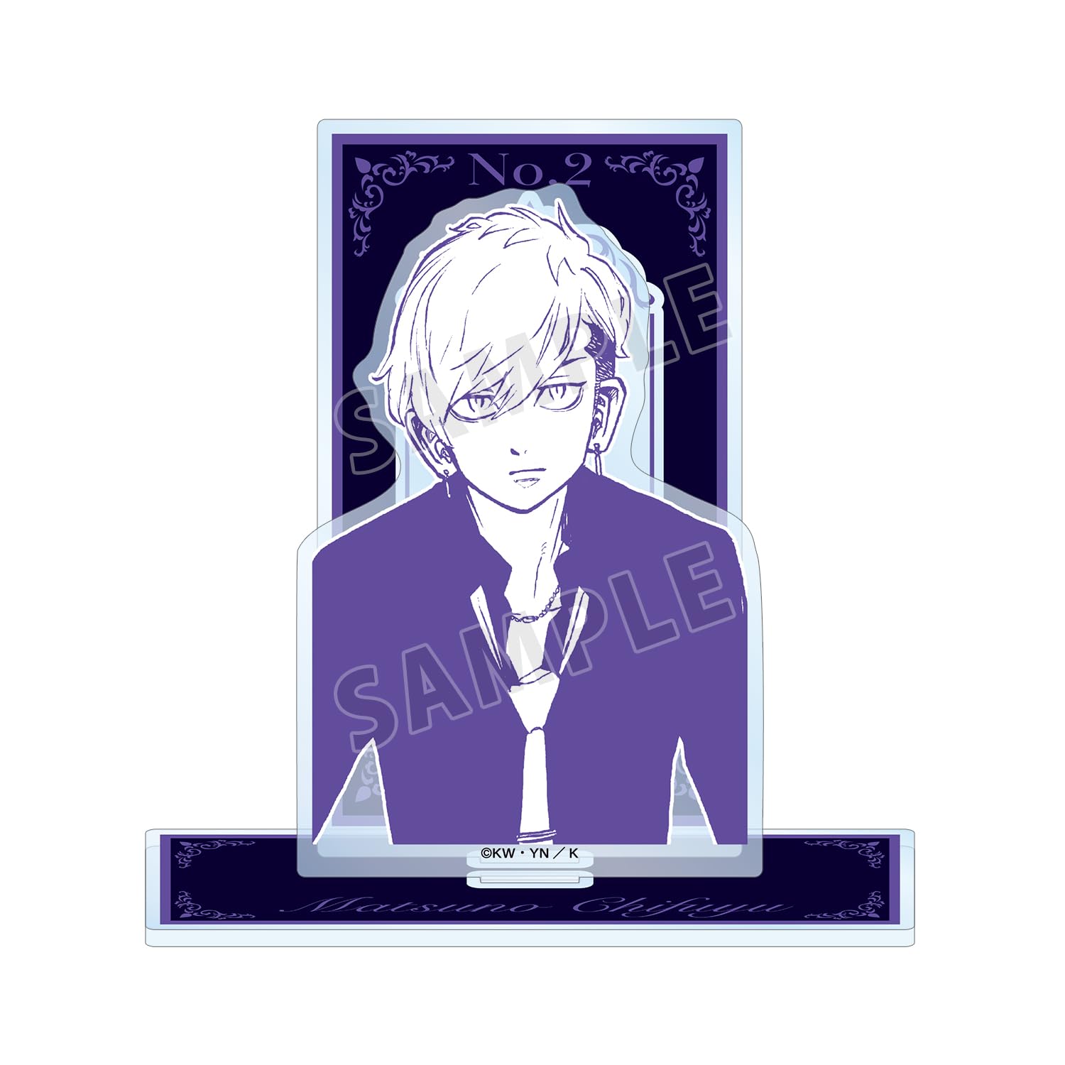 

Tokyo Revengers Letter from Keisuke Matsuno Chifuyu Volume 2 Cover Illustration Big Acrylic Stand with Parts ~A Baji~