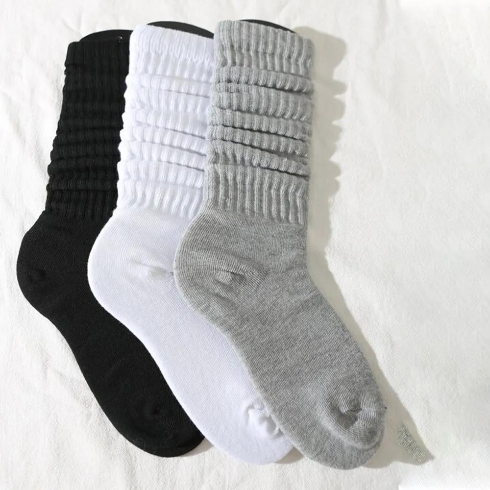 3/6 Pairs Pleated Mid Length Socks Women's Fashion Lolita Bubble Socks Comfort Non Pilling Autumn Versatile Girl Elephant Socks