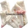 Women's White Lace Summer Thin Mid Tube Socks - Cute Japanese JK Style, Breathable, Ideal for Spring and Summer.