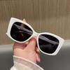 Women'S Fashion Simple Style Eye Protection Sunglasses Retro Square Frame Sunglasses Men'S Fashion Outdoor Travel Sunglasses