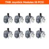 CHARM FOCUS TMR Controller Suitable for PS5/DS5 Elite Controller Anti Drift Electromagnetic 3D Simulation TMR Finger Stick Gami 5