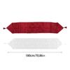 Trendy Christmas Table Runner, Winter Party Decor, Washable Table Cover  Tablecloth with Red White Snowflakes 180cm