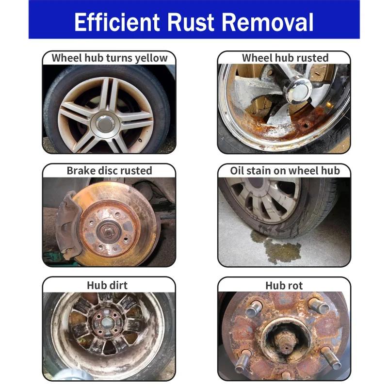 QC19 Rust Remover Potent Car Detailing Maintenance Multi-Purpose Supplies Auto Accessories Anti-Rust Metal Chrome Rust Remover