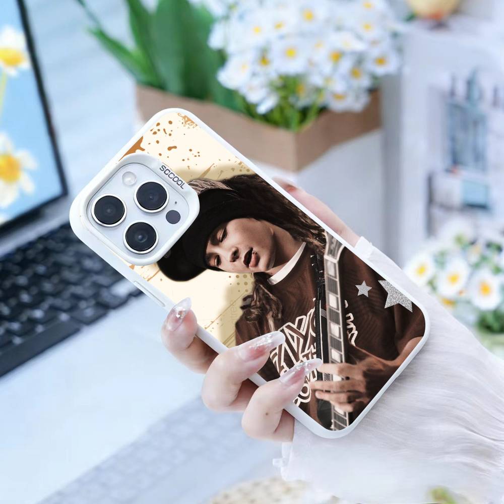Bill Tom Kaulitz Tokio Hotel Phone Case For iPhone 16,15,14,13,12,17,Pro,MAX White Matte Shockproof Cover