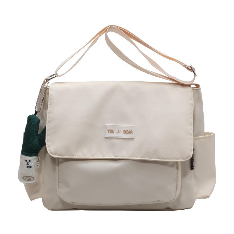 

Весна новая нейлоновая большая сумка студенческая сумка через плечо мессенджер модная простая милая сумка-сачель