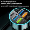 8-Port Car Charger 4Usb+4Type-C Pd Fast Charging Truck Vehicles Phone Adapter For Iphone Android Phone Laptop Tablet For Macbook