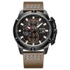 Men'S Watch Features Multifunctional Chronograph Calendar Personalized Watc Quartz Watch 2062G