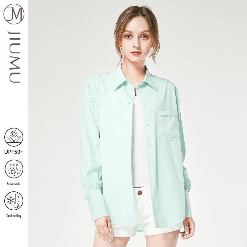 JIUMU Women s UV Protection Thin Shawl
