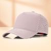 Summer outdoor sunshade quick-drying cap, moving printing embroidery, waterproof laser punching baseball cap