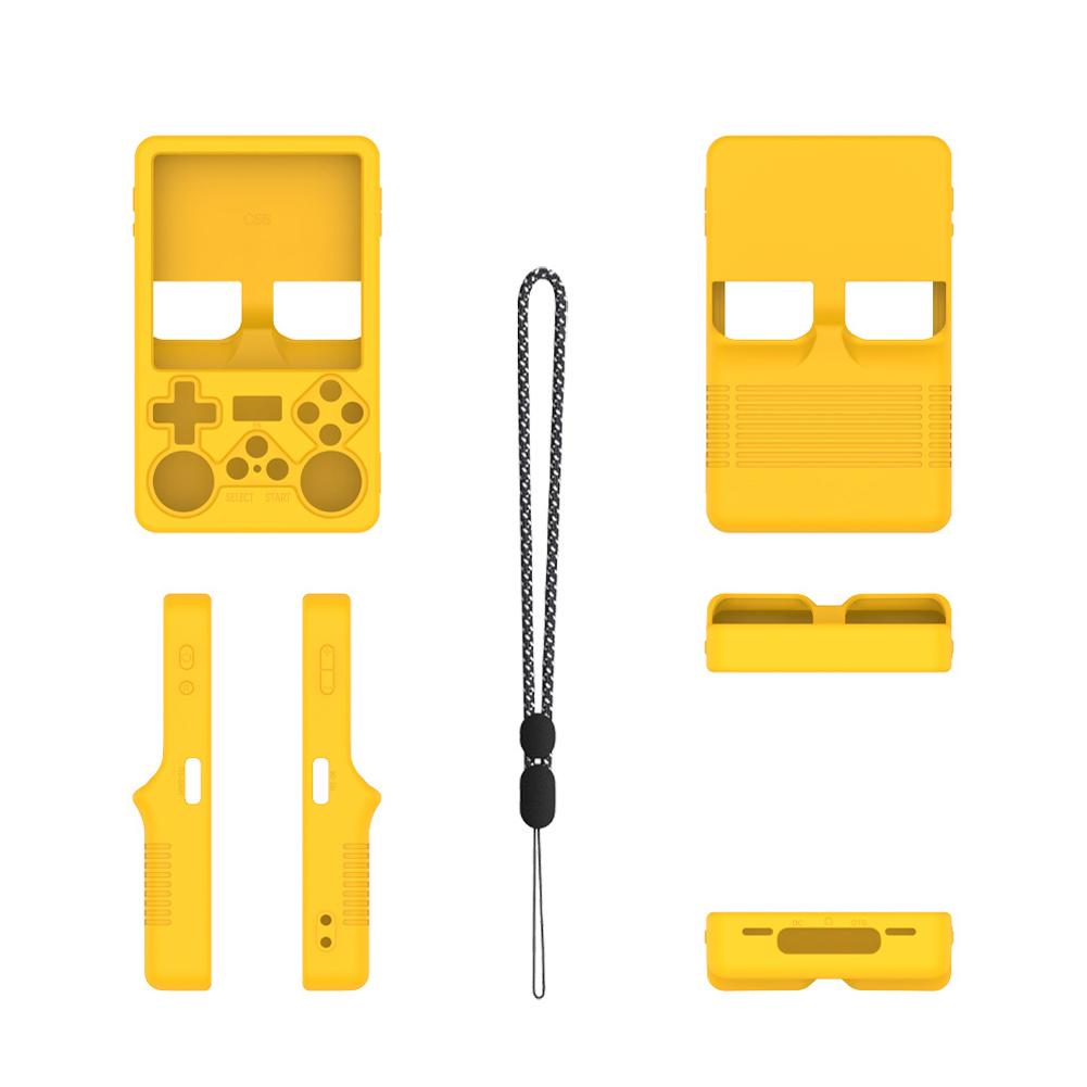 Silicone Case For R36S Handheld Game Console Silicone Protective Cover Anti-Scratch Storage Box Soft Shell Gaming Accessories