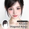 Synthetic Fake Invisible Air Bangs Hair Extension Front Fringes Hairpiece Black Brown Hair Accessories For Women