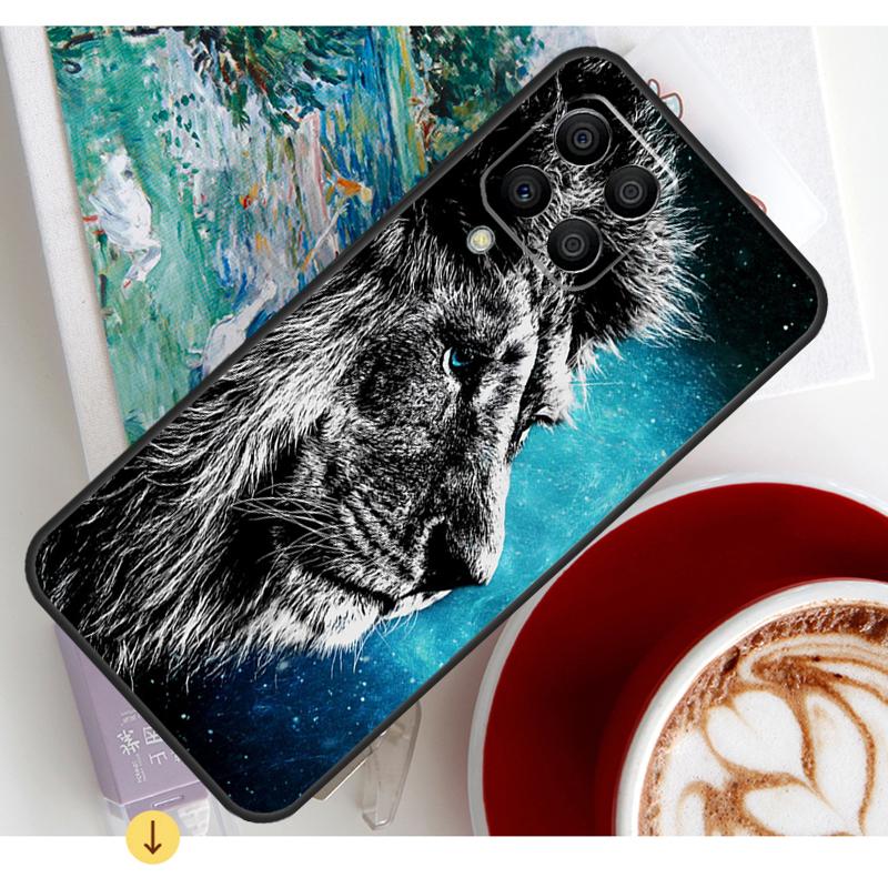 Lion Head Case For Samsung Galaxy M13 M16 M11 M21 M31 M20 M23 M54 M14 M34 M52 M32 M12 M36 M56 M15 M55