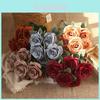 Rose Artificial Flowers Wedding Decor For Photography And Event Arrangements