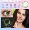 Lense 2PCS/1Pair Yearly Soft Colored Contact Lenses Eye Cosmetic Beautiful Pupil Contacts  Annual Use Contact Lens