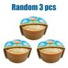1-6pcs Glitter Anti-Stress Squeeze Toy for Adults, Simulation Colorful Dumpling Squeezable Squishy Toy