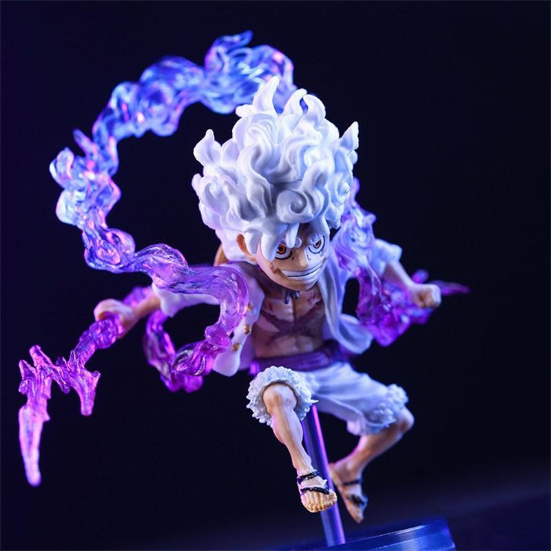 One Piece GEAR 5 Sun God Nika Luffy Anime Figure Toys Luffy Action Figurine PVC Collection Model Doll Birthday Gifts Kids
