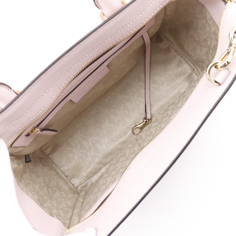 Michael Kors Selma Handbag 2WAYShoulder punching pink leather Women Used