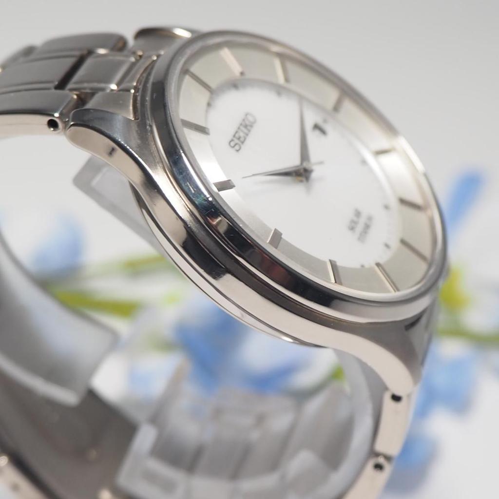 [USED] Seiko SEIKO SOLAR Titanium Lightweight Solar Date Watch H204