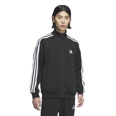 Adidas JZR00 Trainingsjacke Größe 3XL Herren 3-Streifen Oberteil, Schwarz/Weiß (JV6977),