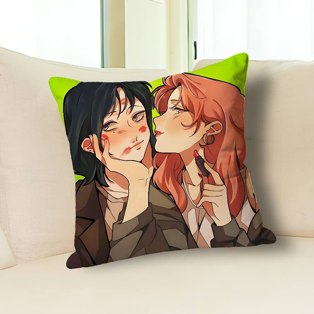 M-Mitsuki Koga Aya tgswiiwagaa Anime Celebrity Merchandise All-Match Printed Pillow Case Sofa Car Office Room