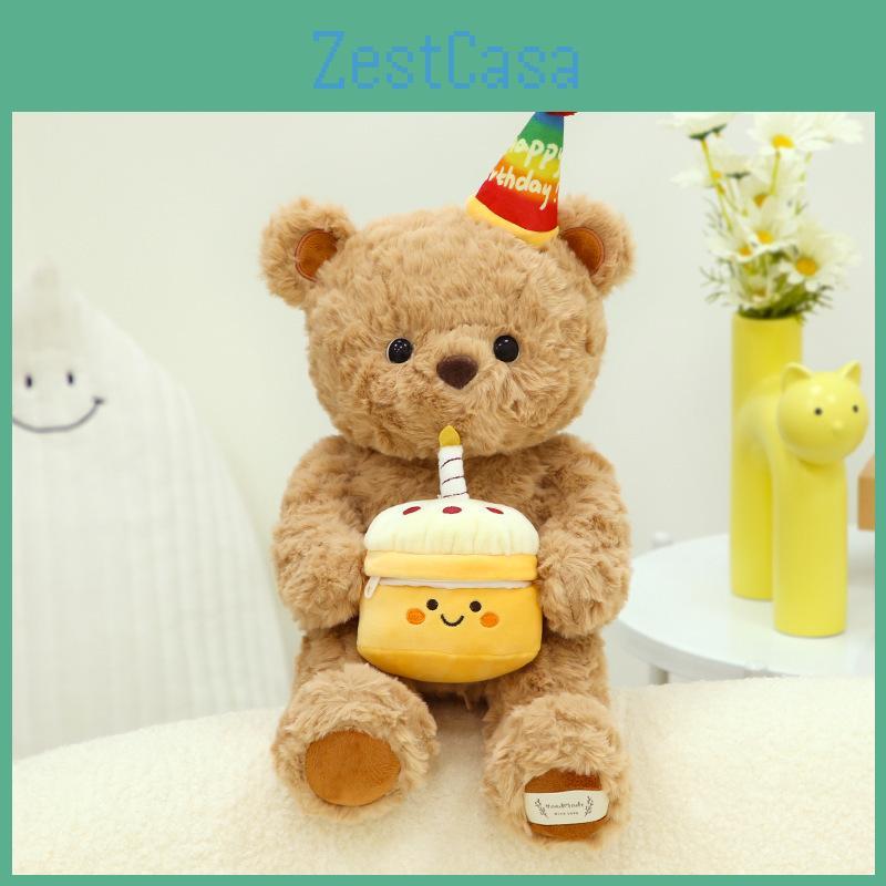 Teddy Bear Plush Toy Cute Cartoon With Sleeping Doll Children Girl Birthday Gift