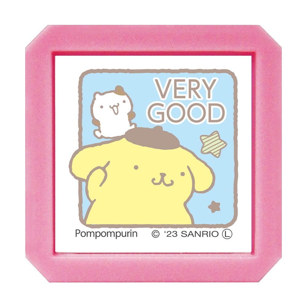 Kodomonookao Штамп Персонажи Sanrio SQ GOOD Pompompurin/VERY 2411-010