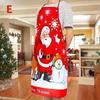 Multisize Christmas Apron Set with Festive Designs - Perfect for Holiday Decor and Cooking. High-Quality Fabric Ensures Comfort.