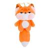 [Amily] Mischievous Fox Keychain Matching Keychain Fluffy Cute Teddy Bear Stylish Stuffed Toy Present Strap Key Ring