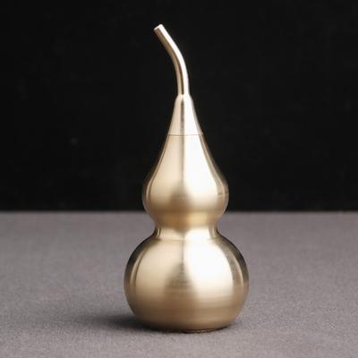 Creative Retro Brass Gourd Ornaments Feng Shui Home Decoration Accessories Copper Lucky Pendant Living Room Desk Decor Crafts