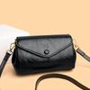 Autumn Women's Vegetable Tanned Leather Textured Crossbody Bag - Fashionable, Versatile, Retro Design In Multiple Colors.