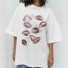 Women's Versatile Summer Casual Pure Cotton Loose Fit Printed T-Shirt, Round Neck, New Trendy Design.
